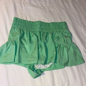 NWOT free people get your flirt on shorts